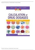 Calculation of Drug Dosages&comma; 11th Edition &ndash; Test Bank &CenterDot; Sheila J&period; Ogden &CenterDot; Nursing & Allied Health &CenterDot; Complete dosage calculation practice with answers