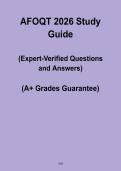 AFOQT 2026 Study Guide &ndash; Complete Exam Prep with Practice Questions