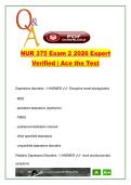 NUR 375 Mental Health Nursing &vert; Exam 2 &lpar;2026&rpar; &vert; 120 Questions with Answers &vert; Depression&comma; Bipolar&comma; Suicide&comma; Schizophrenia