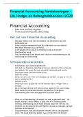 Financial Accounting &lpar;324064&rpar;&colon; Financial Accounting Aantekeningen - Lib&comma; Hodge&comma; en Belanghebbenden 2026&period;