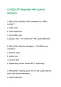 C of Q 310T Prep exam with correct answers 