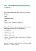 310T Practice Exam -2 exam with correct answers