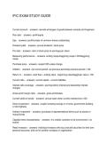 IFIC EXAM STUDY GUIDE
