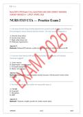 2026 NURS 5315 UTA Exam 2 Practice Guide &ndash; With Correct Answers & Rationales