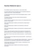 Nuclear Medicine Quiz 1&period; Questions and Answers Fully Solved