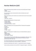 Nuclear Medicine QUIZ  Questions and Answers 