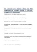 BIO 210 EXAM 1 THE HIGHEST-RANKED AND MOST COMPREHENSIVE ACADEMIC REVIEW OF ESSENTIAL CONCEPTS AND APPLICATIONS