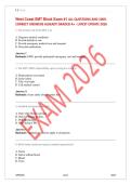 2026 West Coast EMT Block Exam &num;1 Practice &ndash; Correct Answers & Rationales