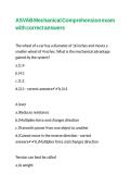 ASVAB Mechanical Comprehension exam with correct answers