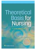 Theoretical Basis for Nursing 6th edition by melanie mcewen Providing an essential overview of nursing theory in a single&comma; straightforward text&comma; Theoretical Basis for Nursing&comma; 6th Edition&comma; equips students with the knowledge and understanding to apply nurs