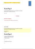 Portage Learning &sol; MATH 110 &sol; Statistics Exam Opener Questions and Answers with Complete Solutions UPDATED&excl;&excl;&excl;&period;