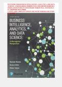 Test Bank For Business Intelligence&comma; Analytics&comma; Data Science and AI 5th Edition By Ramesh Sharda