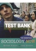 Test Bank for Essentials of Sociology&comma; 13th Edition by Jim M&period; Henslin