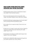 NAUI SCUBA DIVER PRACTICE SCRIPT UPDATED 2026 TESTED SOLUTIONS