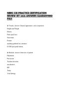 NBRC CSE PRACTICE CERTIFICATION REVIEW SET 2026 ANSWERS GUARANTEED PASS