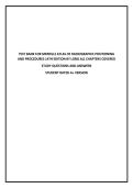 Merrill&rsquo;s Atlas of Radiographic Positioning and Procedures 14th Edition 2025&sol;2026 Complete Test Bank with Solution