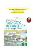 Test Bank For Introduction To Diagnostic Microbiology For The Laboratory Science 2nd Edition By Maria Dannessa Delost &vert; Verified Chapter's 1 - 24 &vert; Complete&vert; Latest Update