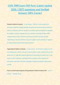 CON 3990 Exam FAR Parts &lpar;Latest Update 2026 2027&rpar; questions and Verified Answers 100- Correct