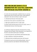 NEW HESI RN EXIT EXAM V1 TO V7 EXAMINATION TEST 2026 FULL QUESTIONS AND DETAILED SOLUTIONS GRADED A&plus;