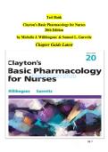 Clayton&rsquo;s Basic Pharmacology for Nurses 20th Edition by Michelle J&period; Willihnganz 