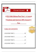 ATLS 10th Edition Exam Prep &vert; Post Tests 1&ndash;4 &vert; Trauma Questions