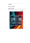 Claywell LPN to RN Transitions&comma; 6th Edition &vert; Study Guide & Test Bank