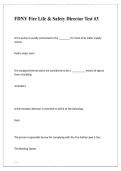 FDNY Fire Life & Safety Director Test 3 &vert; Practice Questions & Study Guide