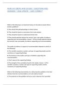 NURS 641 EBCPG AND QI QUIZ &vert; QUESTIONS AND ANSWERS &vert; 2026 UPDATE &vert; 100&percnt; CORRECT