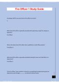 Fire Officer 1 Study Guide &vert; Practice Questions & Exam Prep