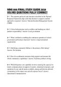 NIMS 800 FINAL STUDY GUIDE 2026 SOLVED QUESTIONS FULLY CORRECT