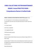 CWEA COLLECTIONS SYSTEM MAINTENANCE GRADE 3 Actual PRACTICE EXAM &ndash; Comprehensive Review & Verified Guide