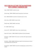 DCCC BIO150 LECTURE TEST &num;4 QUESTIONS WITH CORRECT ANSWERS 2026