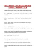 DCCC BIO 150 Exam Questions with 100&percnt; Correct Answers &vert; Latest Version &lpar;2026&rpar; Expert Verified