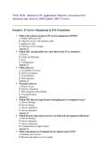 WGU D336 &ndash; Business of IT Applications Objective Assessment &lpar;OA&rpar; Questions and Answers &vert; 2026 Update &vert; 100&percnt; Correct&period;
