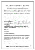 TNCC NOTES FOR WRITTEN EXAM &vert; TOP SCORES MADE SIMPLE &vert; TRUSTED TEST SOLUTIONS&excl;