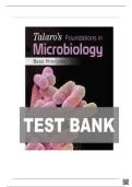 TEST BANK FOR Talaro's Foundations in Microbiology 12th Edition Barry Chess and Kathleen Park Talaro &lpar;CHAPTERS 1-27&rpar; &vert;&vert;Complete A&plus; Guide