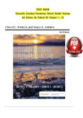 Test bank for Varcarolis's Canadian Psychiatric Mental Health Nursing 3rd Edition by Sonya Jakubec&semi; Cheryl Pollard 9780323778794 Chapter 1-35 Complete Guide&period;