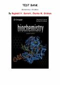 Biochemistry&comma; 7th Edition &lpar;Reginald H&period; Garrett&rpar; &ndash; Complete Test Bank Chapters 1&ndash;32
