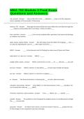 MBA 702 Module 4 Final Exam Questions and Answers&period;
