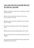 CMA AAMA PRACTICE EXAM PREP PRACTICE SET 2026 FULL SOLUTION