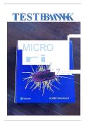 Test Bank for Microbiology with Diseases by Body System&comma; 5th Edition by Robert W&period; Bauman &mdash; Complete Guide &lpar;All Chapters 1&ndash;26&rpar;