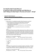 Seidel&rsquo;s Guide to Physical Examination&colon; An Interprofessional Approach &lpar;10th Edition&rpar; &ndash; Test Bank Chapters 1&ndash;26 &vert; Ball & Dains &vert; Complete Exam Prep Resource