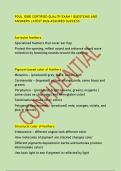 POUL 1010E CERTIFIED QUALITY EXAM 1 QUESTIONS AND  ANSWERS LATEST 2026 ASSURED SUCCESS