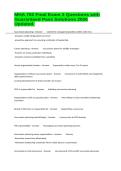 MHA 702 Final Exam 3 Questions with Guaranteed Pass Solutions 2026 Updated&period;