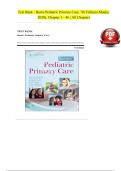 Test Bank - Burns Pediatric Primary Care&comma; 7th Edition &lpar;Maaks&comma; 2026&rpar;&comma; Chapter 1-46 &vert; All Chapters