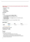 SOWK 550 Module 7 Quiz&colon; Family Practice Interviewing Skills &vert; Questions and Answers &vert; 2026 Update with complete solutions&period;