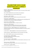 PHLEBOTOMY NHCO EXAM QUESTIONS WITH CORRECT ANSWERS