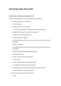 FCLE Study Questions 2024-2025