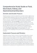 Comprehensive Study Guide&lowbar; Fluid&comma; Electrolyte&comma; Kidney & GI Disorders 