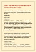 CHAPTER 20&colon; MEDICINE EXAM &vert; QUESTIONS WITH COMPLETE  SOLUTIONS &vert; LATEST 2026 PDF UPDATE